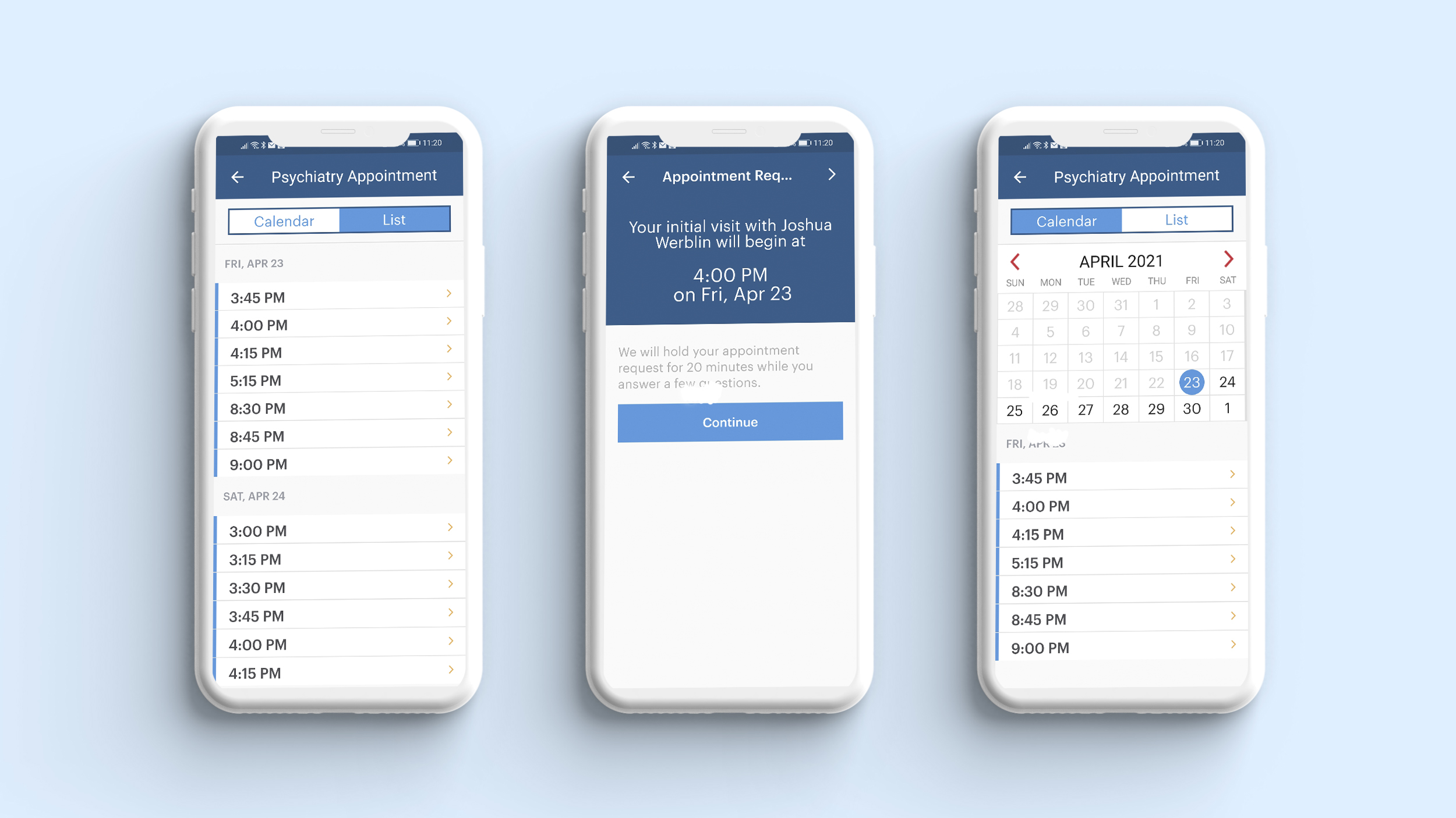 Cost of doctor appointment booking medical mobile app September 2020