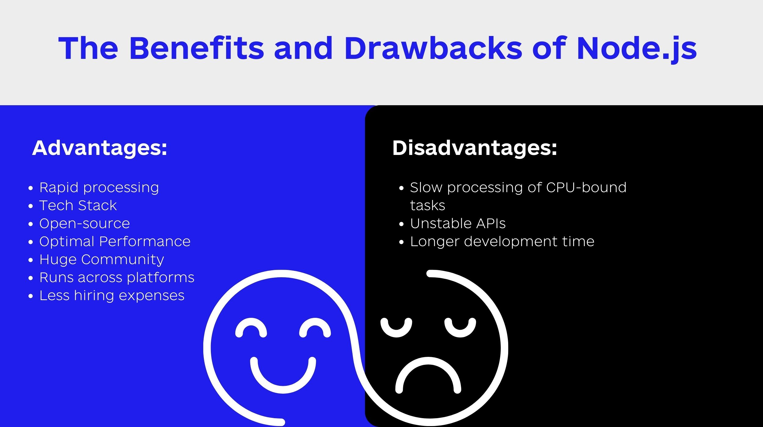 The Benefits and Drawbacks of Node.js